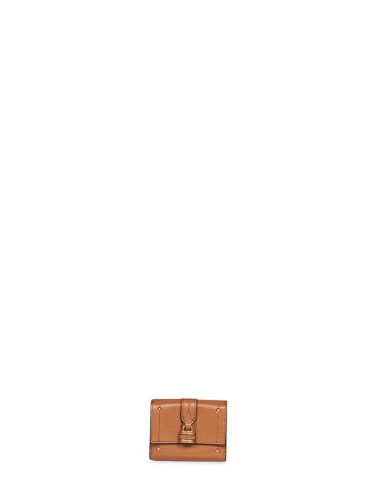 Mustang brown Paddington mini tri-fold wallet