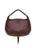 Dark velvet Marcie small shoulder bag