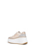 Dove grey Nama wedge sneakers