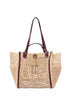 Borsa a spalla e a mano Chloé Iconic sabbia
