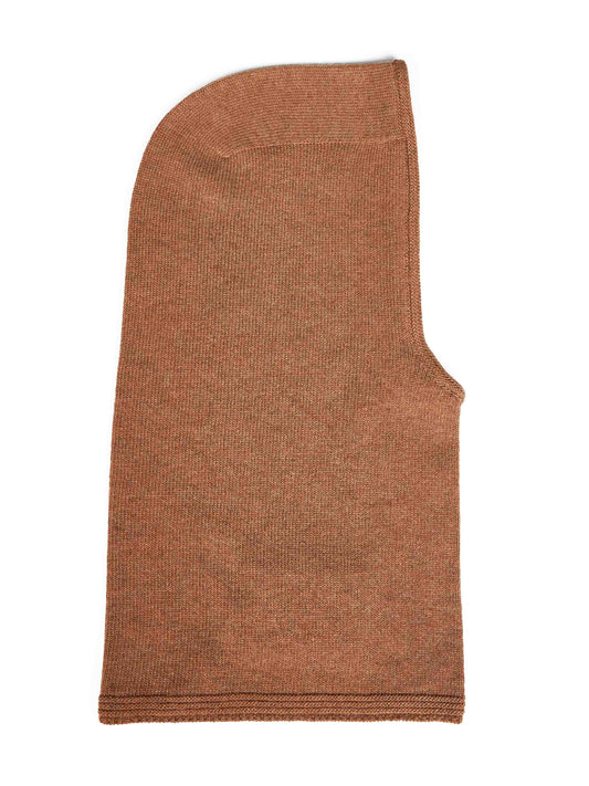 Passamontagna Chloé Iconic in lana cammello