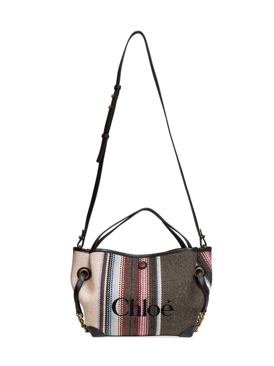 Borsa a spalla piccola Chloé Clover multicolore
