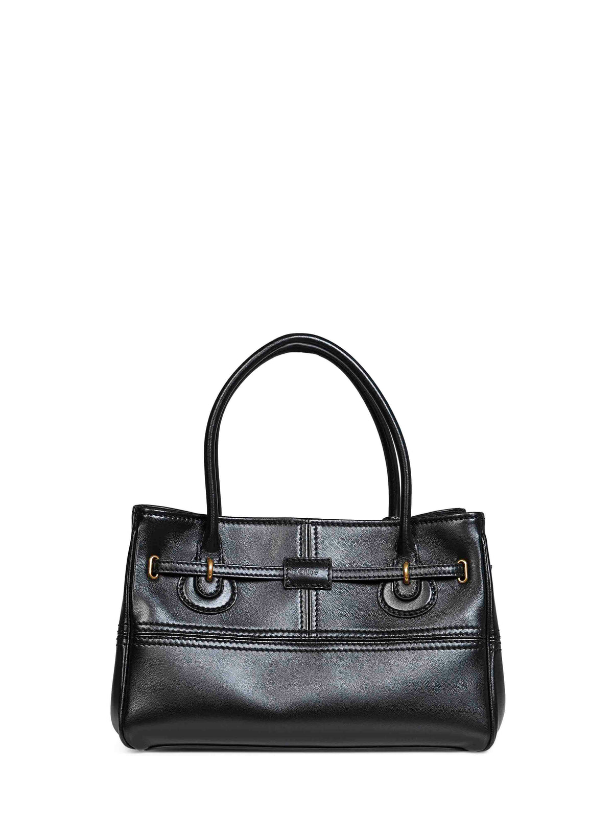 Borsa con manico superiore Paddington Sling piccola nera