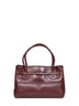 Burnt red small Paddington Sling top-handle bag<BR/>