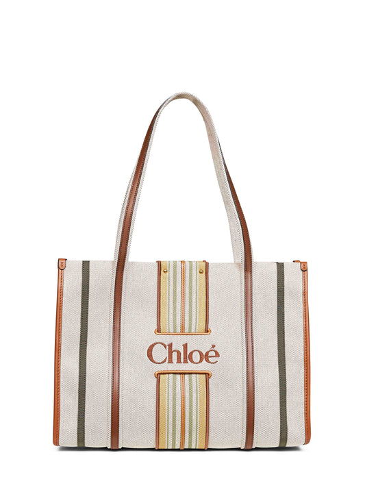 Tote bag Woody Loop marrone