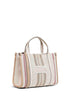 Nude Woody Loop small tote bag
