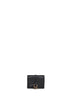 Black Alphabet small trifold wallet