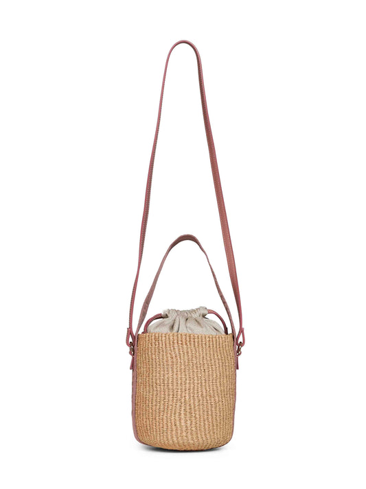 Nougat Woody small basket bag