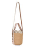 Beige Woody small basket bag