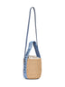 Borsa a spalla e a mano Chloé Iconic blu cenere