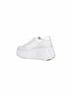 White Nama wedge sneakers