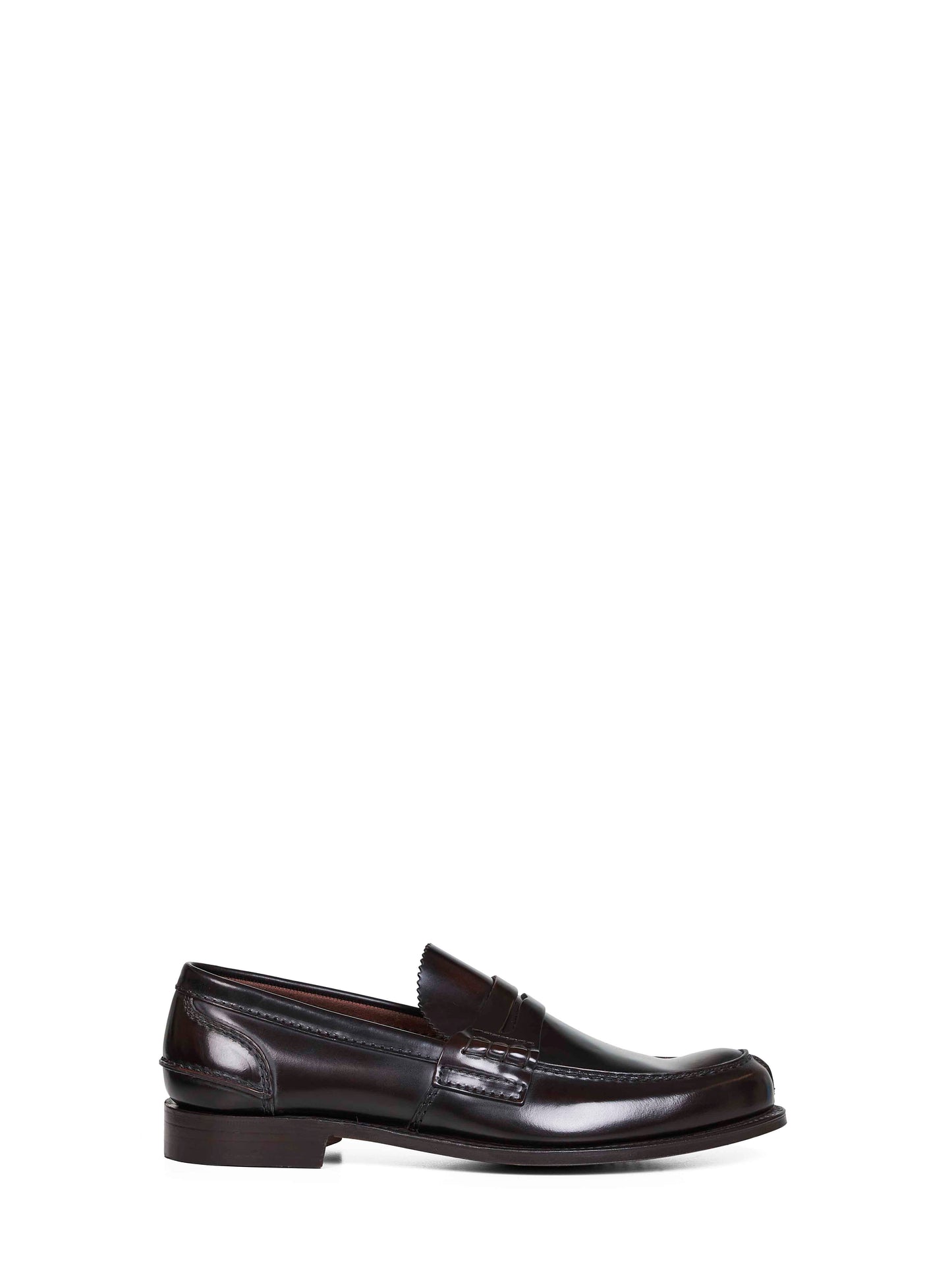 Brown Pembrey College loafers
