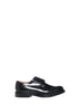 Derby blucher stringata Shannon in pelle nera