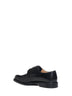 Derby blucher stringata Shannon in pelle nera