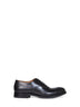 Black brushed leather Skipton Brogue Oxford shoes