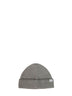 Mud English rib stitch knit extra-fine merino wool beanie