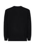 Black Lambswool GRS Crewneck Lens sweater