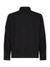 Overshirt Lens in gabardina di cotone organico nero