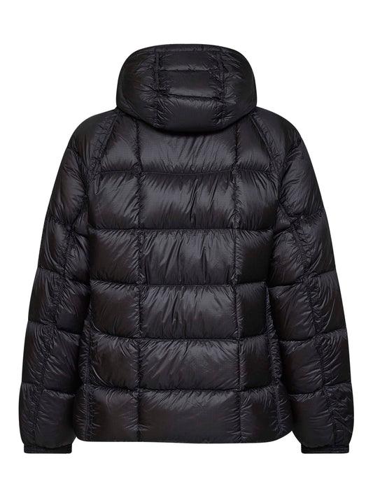 Black D.D. Shell hooded down jacket