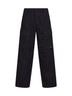 Black Micro-Reps Lens cargo trousers