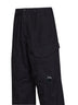 Black Micro-Reps Lens cargo trousers