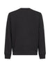 Felpa "Diagonal Raised Fleece Crewneck Lens" nera