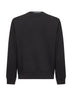 Felpa "Diagonal Raised Fleece Crewneck Lens" nera