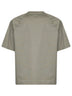 Mud twisted 30/2 mercerized cotton jersey Lens T-shirt