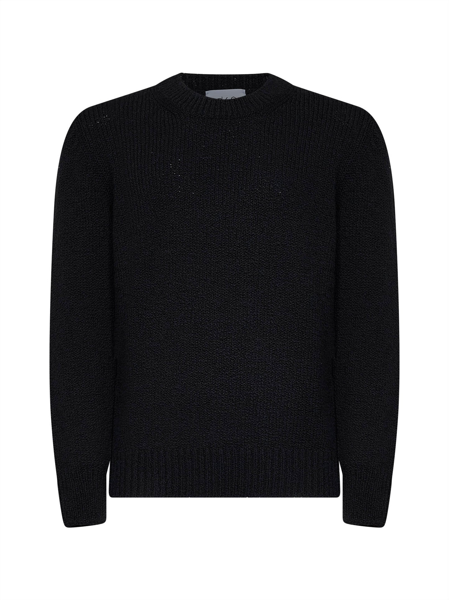 Maglione in bouclé di lana vergine nero