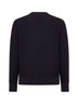 Maglione girocollo in seta e lana