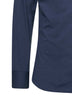 Camicia in jersey stretch blu