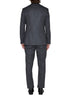 D4.0 grey pinstripe suit