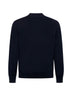 Polo skipper Athleisure in maglia nera