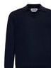 Polo skipper Athleisure in maglia nera