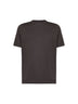 T-shirt in jersey di cotone marrone