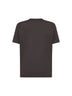 T-shirt in jersey di cotone marrone