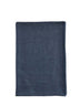 Sciarpa in cashmere blu<BR/>