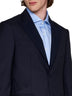 Single-breasted wool suit by D4.0