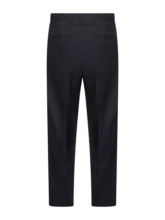 Blue stretch wool blend Cooper T1.7 trousers
