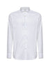White cotton poplin shirt