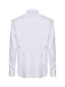 White cotton poplin shirt