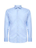 Light blue cotton poplin shirt
