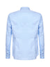 Light blue cotton poplin shirt