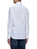 White stretch cotton classic shirt