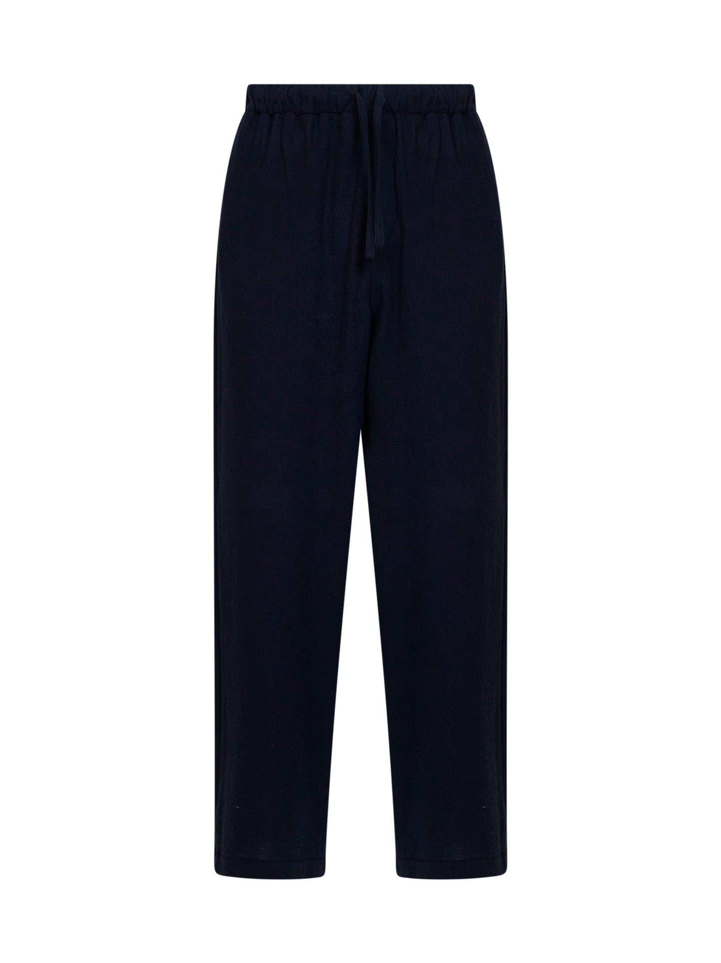 Pantalonida jogging blu in lana cashmere Ian