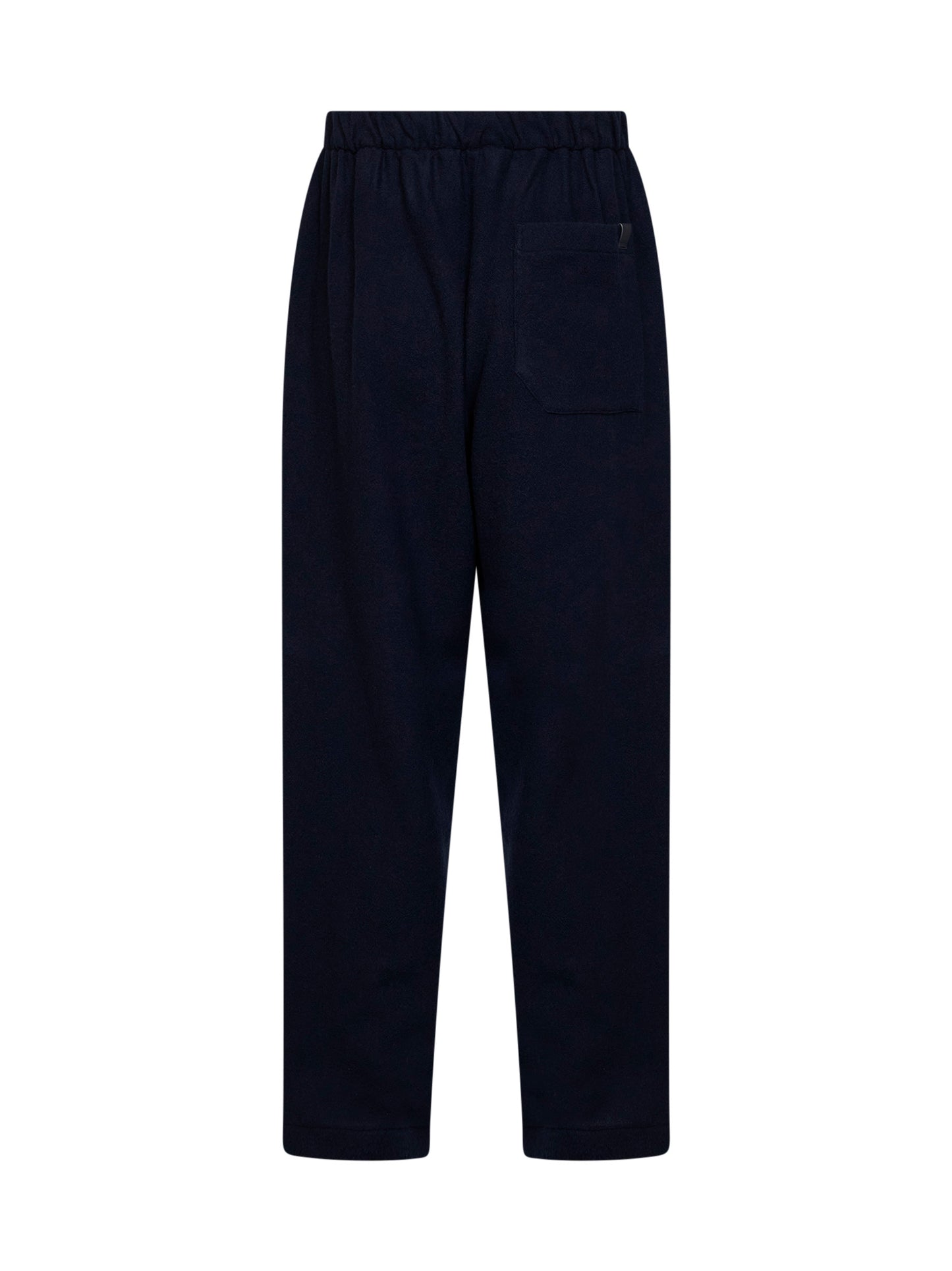 Pantalonida jogging blu in lana cashmere Ian