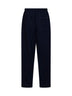 Pantalonida jogging blu in lana cashmere Ian