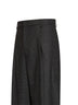 Pantaloni pied de poule a gamba larga Davide in grigio