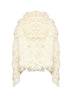 White zip-up Christy wool jacket
