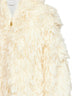 White zip-up Christy wool jacket